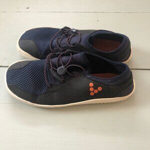 Vivobarefoot Primus Sz. 4K US/ 35 EU, navy blue, elastic laces toggle, barefoot